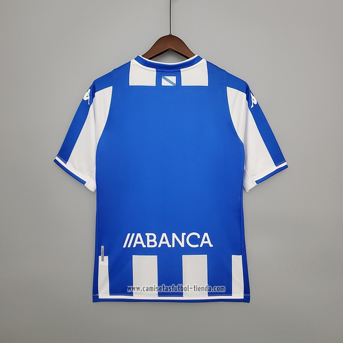 Camiseta Primera Deportivo de La Coruna 2021 2022 Tailandia